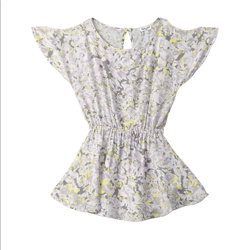 Splendid girl floral dress size 5-6 ( 5T to 6 )